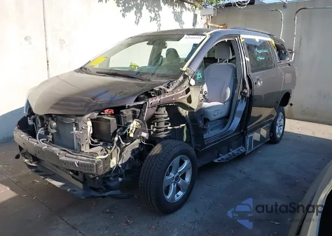 2020 Toyota Sienna Le from USA, damaged, VIN 5TDKZ3DC6LS087800